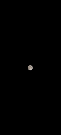 Used a pair of binoculars to take this picture of the Buck Moon July th   x  