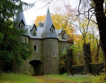Vacant Castle in the Catskills NY 
