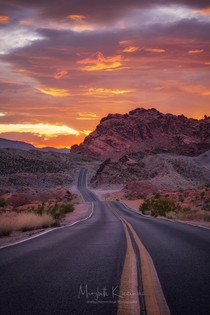 Valley of Fire - Living up to its name 