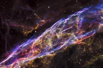 Veil Nebula Wisps of an Exploded Star