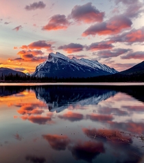 Vermillion Lake in Banff NP Canada 