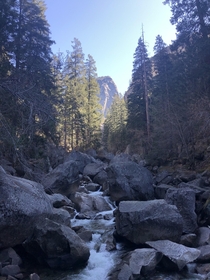 Vernal Fall Yosemite National Park 