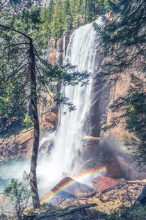 Vernal Falls in Yosemite National Park 