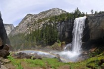 Vernal Falls Panorama - Yosemite CA 