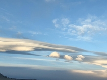 very pretty clouds over Montana this morning 