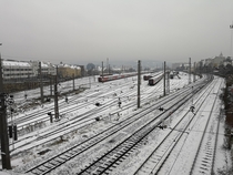 Viennas first snow