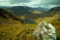 View from atop Devils Ladder in Ireland x