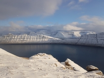 View from Borgin Faroe Islands  x  OC