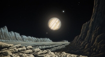 View from Ganymede