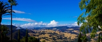 View from Hearst Castle California 