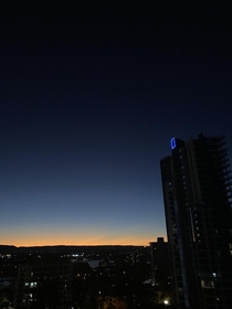 View from my balcony in Gold Coast Australia