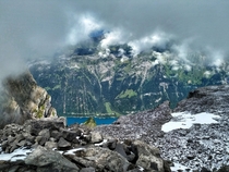 View from Schwander Grat Switzerland 