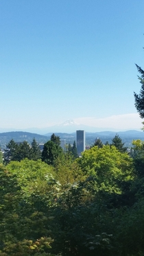 View from the Portland Japanese Garden 