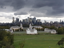 View from the Royal Observatory Greenwich