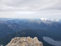 View from the top of Zugsptize Germany x 