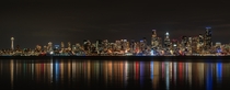 View of Downtown Seattle from across Elliot Bay 