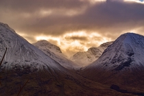 View of Glencoe Scotland 
