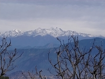 View of Himalayan ranges from Dhanaulti Dhanaulti India 
