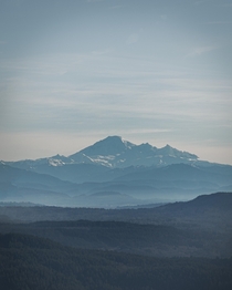 View of Mt Baker from Vancouver 