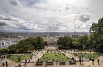 View of Paris from MontMartre 