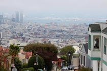View of the east side of San Francisco from Twin Peaks 