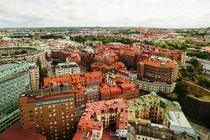 View over Kungshjd Gothenburg Sweden 