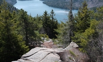 Views of the Water From the Top of North Bubble - Acadia National Park Maine 