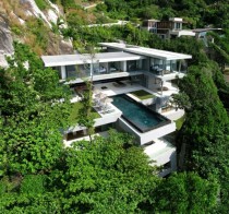 Villa Amanzis clifftop Phuket Thailand  