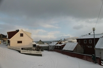 Village of Nlsoy Faroe Islands - Winter in the North Atlantic 