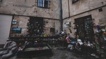 Visited the Yard of Lost Toys in Lviv Ukraine last year Its really dope and you can take any of the toys if you replace it with one of your own