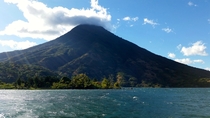 Volcn San Pedro Lago de Atitln Guatemala 