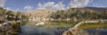 Wadi Bani Khalid is a wadi about  km from Muscat Oman  photo by Richard Bartz