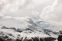 Waiting for the clearing Matterhorn - Zermatt 