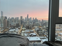 Waking up to Chicago IL