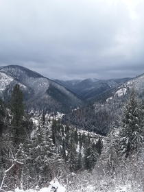 Wallace Idaho From a northern viewpoint today