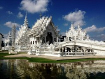Wat Rong Khun by Chalermchai Kositpipat - Chiang Rai Thailand - 