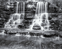 Waterfall at Zilker Park Austin TX 