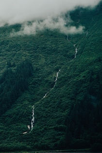 Waterfall in Alaska 