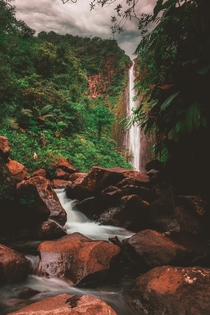 Waterfall in Guadeloupe 