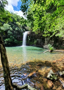 Waterfall in MaquinRS South of Brazil 