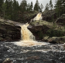 Waterfall in Norway  x