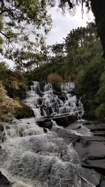 Waterfall near So Pelegrino Brazil 
