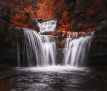Waterfall near Vizcanos Spain Photo by Jorge Gonzalez Herrera 