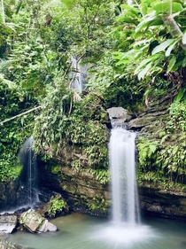 Waterfalls are always magical This is JuanDiego waterfall in Puerto Rico taken on Dec  x