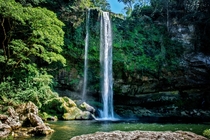 Waterfalls in Chiapas Mexico 