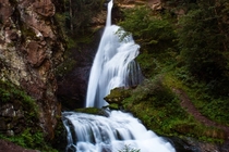 Waterfalls near Moena Italy 