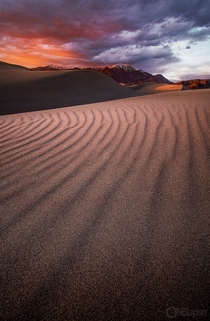 Waves of Grains Great Sand Dunes NP Colorado 