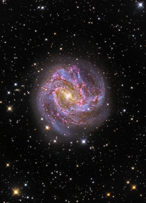 We captured Close up of Messier  Galaxy with a RC telescope