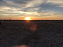 WEIR TEXAS SUNSET AFTER A DAY OF WORK BEAUTIFUL TEXAS FLATLANDS AND COUNTRY ROADS   x 