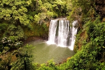 Well hidden from tourism El Encanto Waterfall Costa Rica 